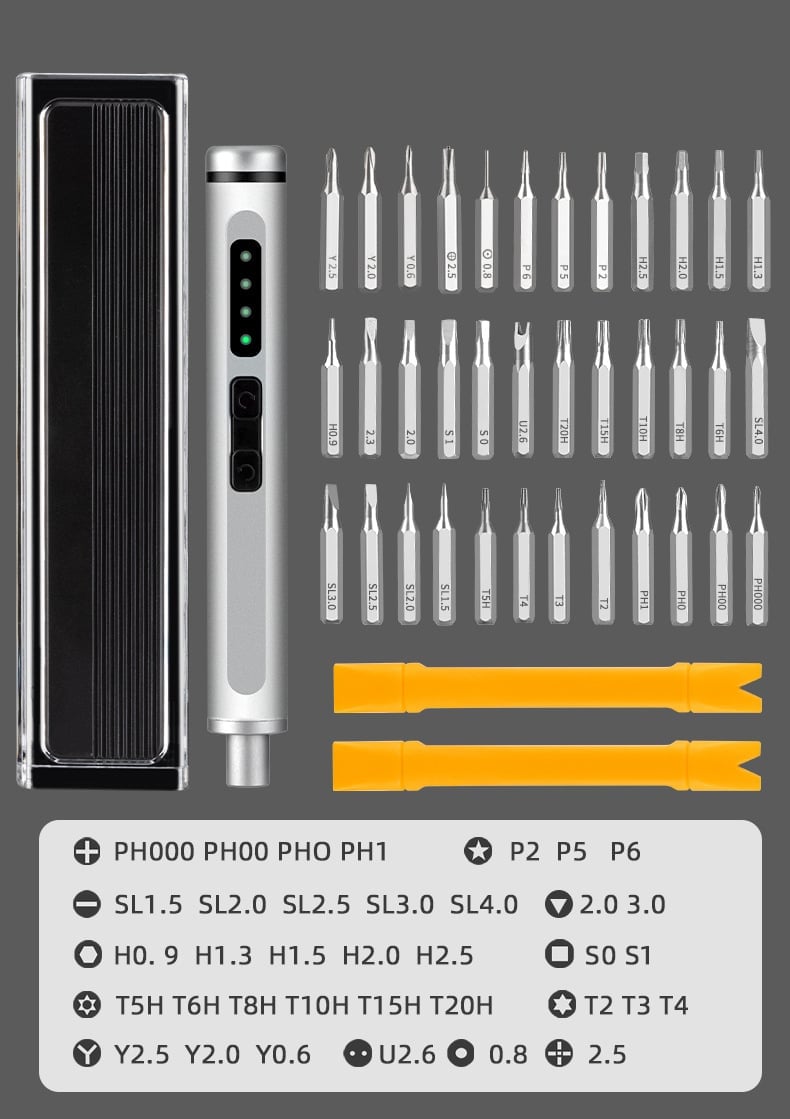 🛠️ Upgrade Your Toolbox Now ✨ 44-in-1 Precision Screwdriver Set - For Effortless, High-Precision Repairs!