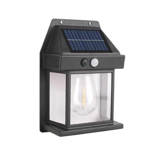 🔥☀️ Solar Wall Lights - Vintage Edison Style with Smart Motion Sensor! ☀️